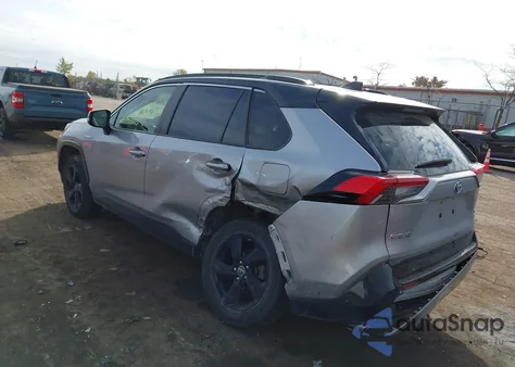 2019 Toyota Rav4 Hybrid Xse from USA, damaged, VIN JTMEWRFV2KJ024423